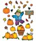 Carson Dellosa 32-Piece Pumpkin Patch Bulletin Board Set, Pumpkins, Scarecrow, Leaves, and Pumpkin Patch Sign Fall Bulletin Board Decorations, Perfect for Fall Classroom Décor